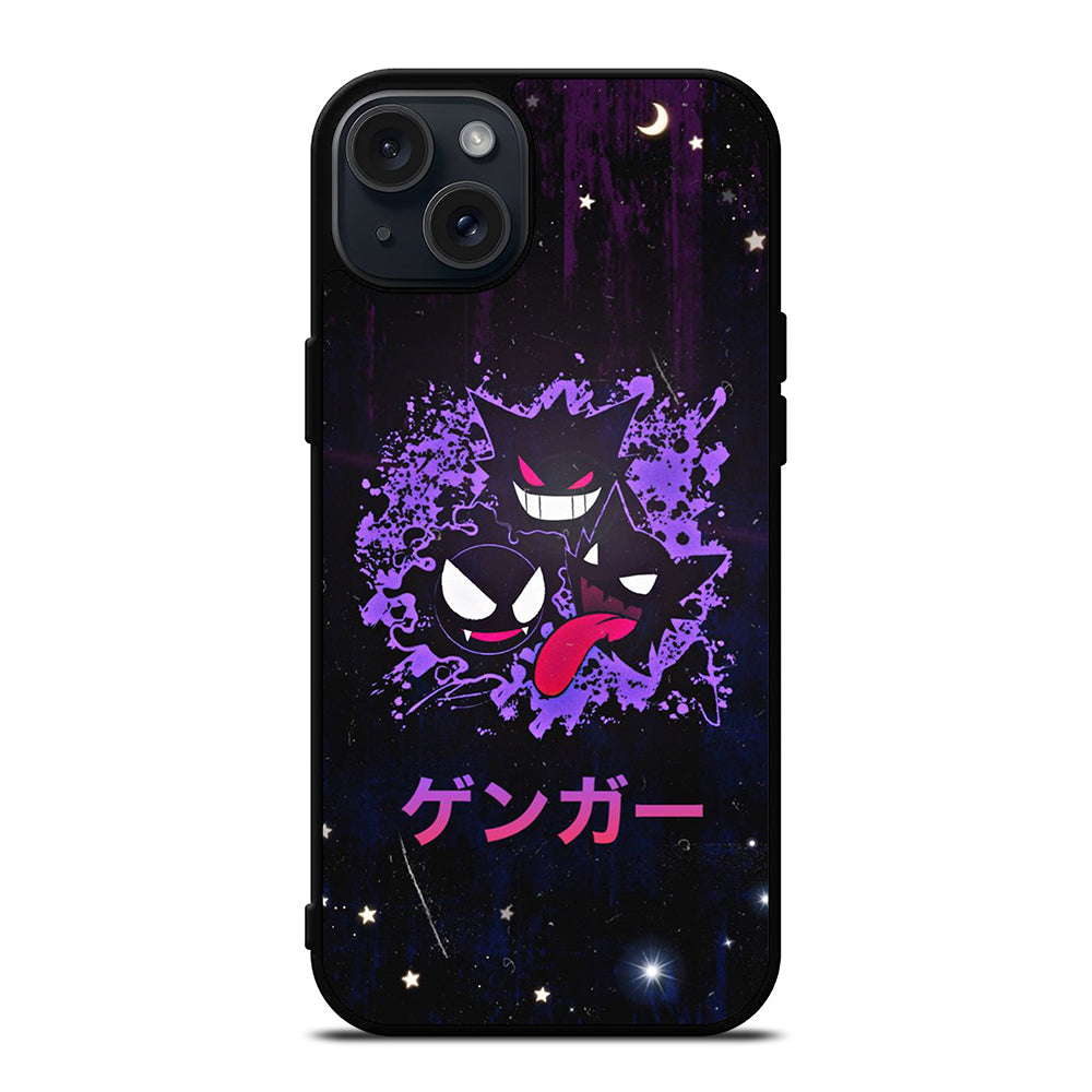 POKEMON GENGAR ANIME iPhone 15 Plus Case Cover