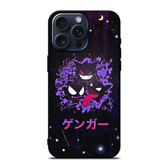 POKEMON GENGAR ANIME iPhone 15 Pro Max Case Cover