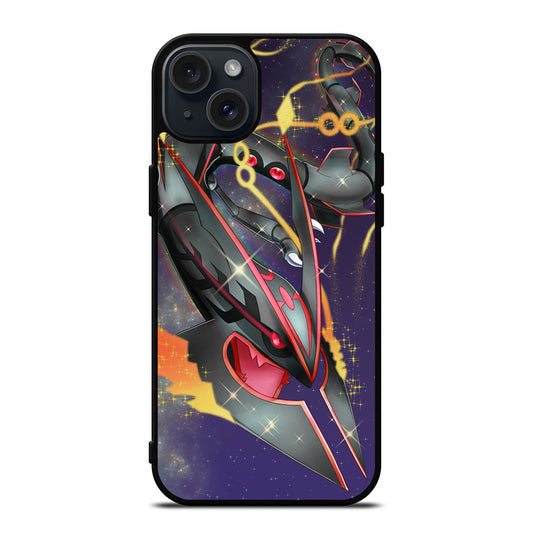 POKEMON SHINY RAYQUAZA ART 1 iPhone 15 Plus Case Cover