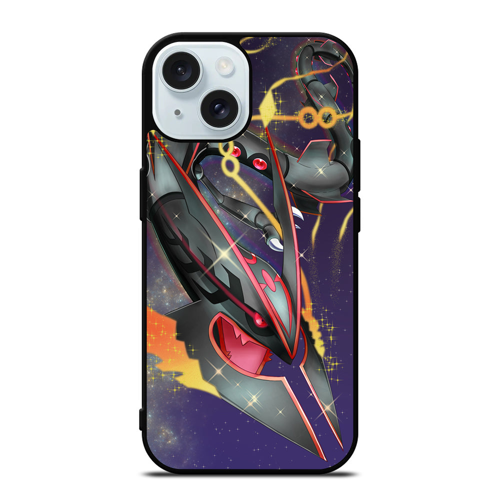 POKEMON SHINY RAYQUAZA ART 1 iPhone 15 Case Cover