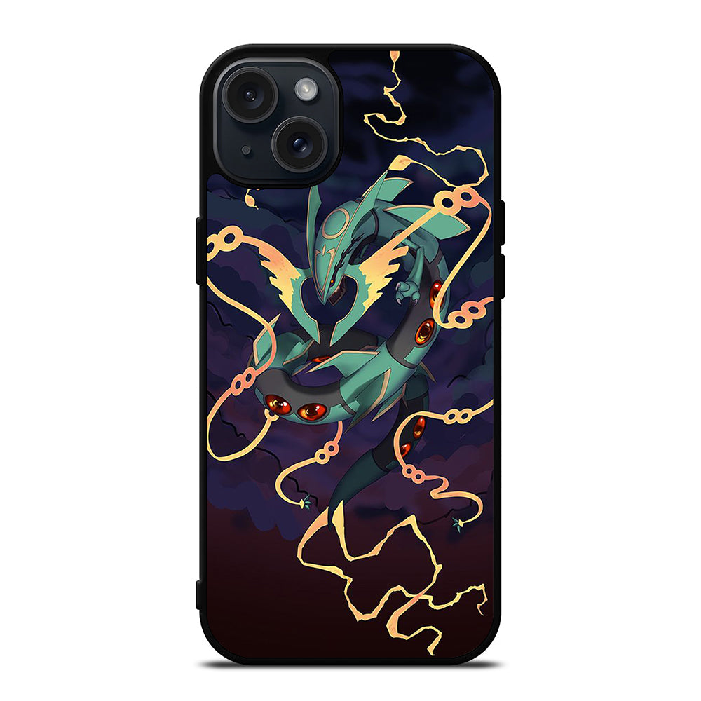 POKEMON SHINY RAYQUAZA ART 2 iPhone 15 Plus Case Cover