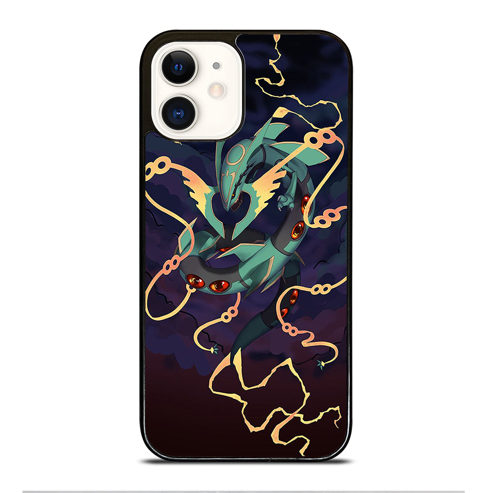 POKEMON SHINY RAYQUAZA ART 2 iPhone 12 Case Cover