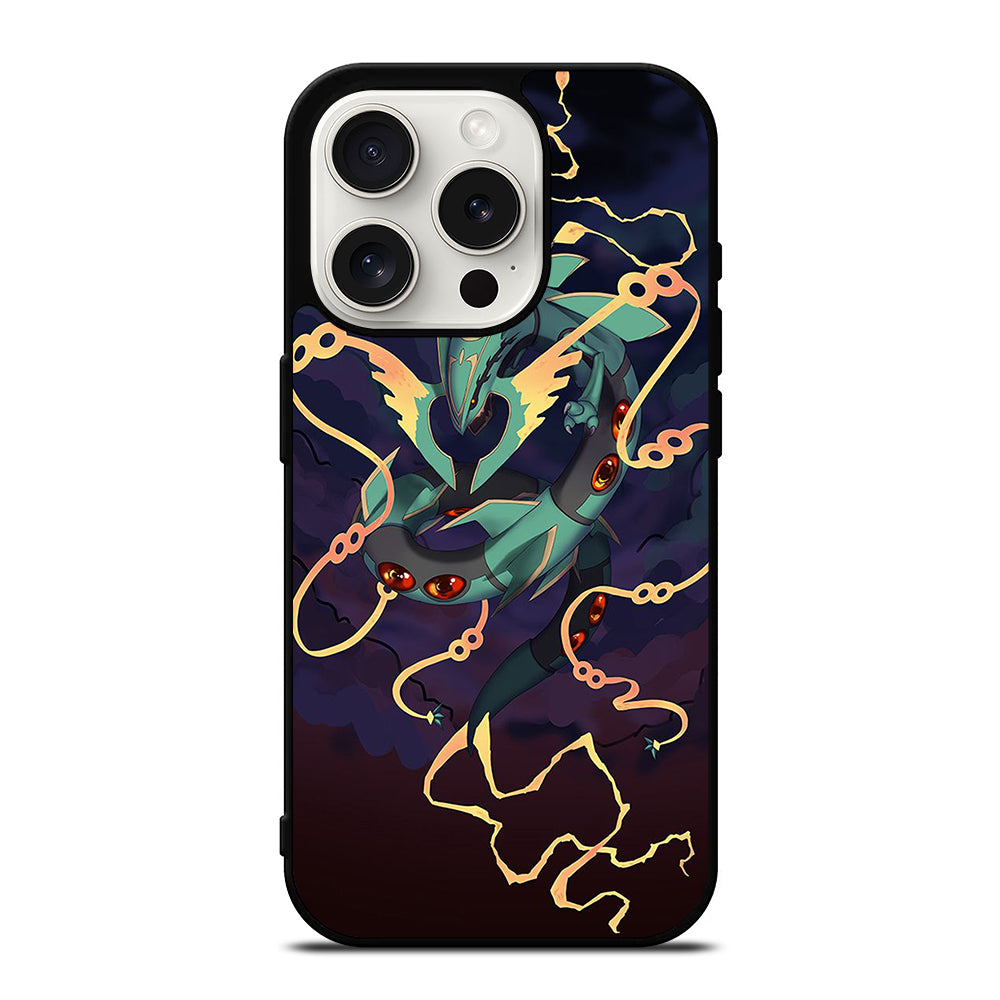 POKEMON SHINY RAYQUAZA ART 2 iPhone 15 Pro Case Cover