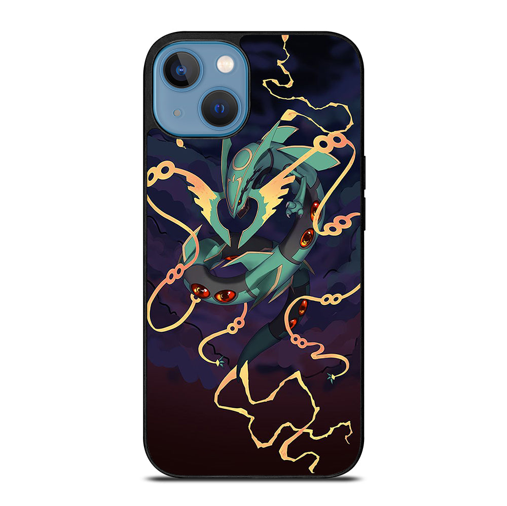 POKEMON SHINY RAYQUAZA ART 2 iPhone 13 Case Cover
