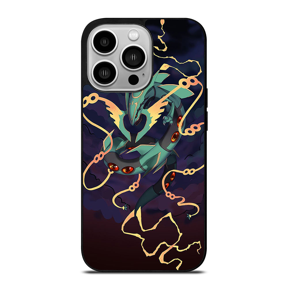 POKEMON SHINY RAYQUAZA ART 2 iPhone 14 Pro Case Cover