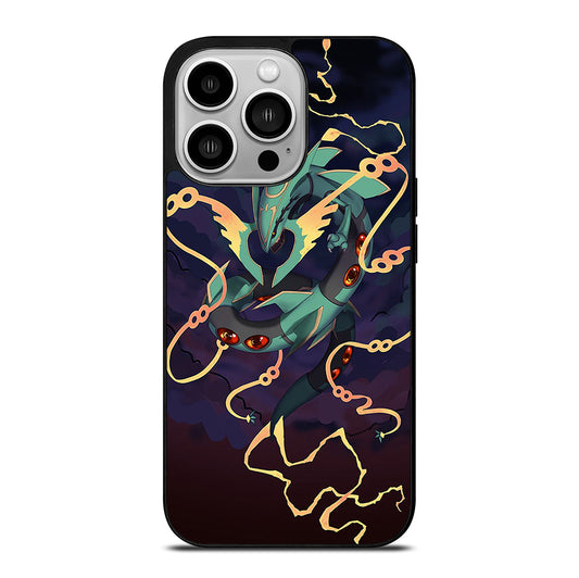 POKEMON SHINY RAYQUAZA ART 2 iPhone 14 Pro Case Cover