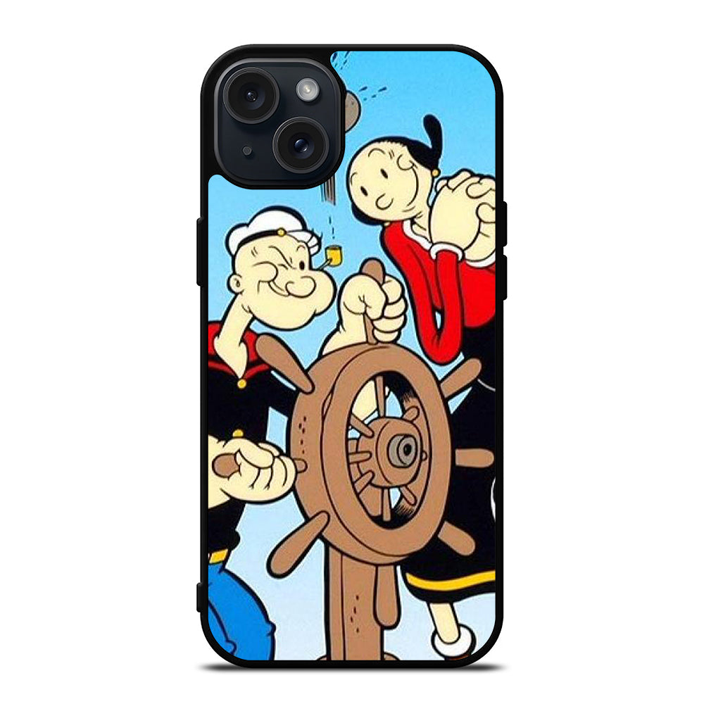 POPEYE AND OLIVE CARTOON SERIES 2 iPhone 15 Plus Case Cover