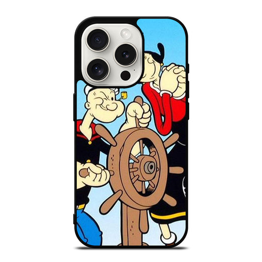POPEYE AND OLIVE CARTOON SERIES 2 iPhone 15 Pro Case Cover