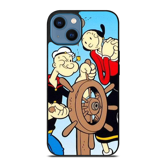 POPEYE AND OLIVE CARTOON SERIES 2 iPhone 14 Case Cover