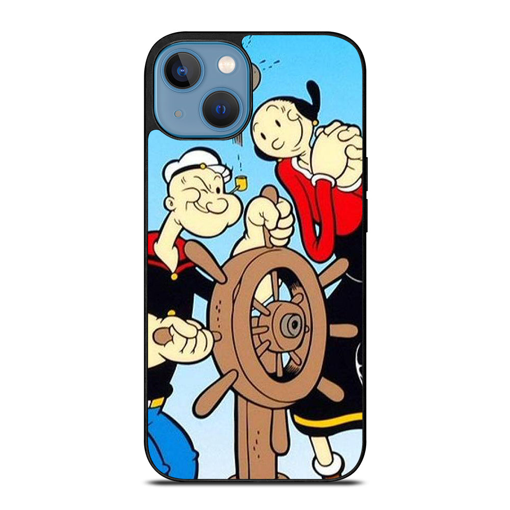 POPEYE AND OLIVE CARTOON SERIES 2 iPhone 13 Case Cover