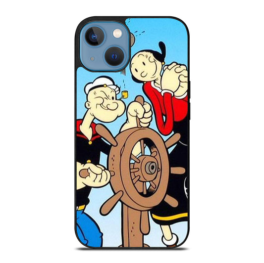 POPEYE AND OLIVE CARTOON SERIES 2 iPhone 13 Case Cover