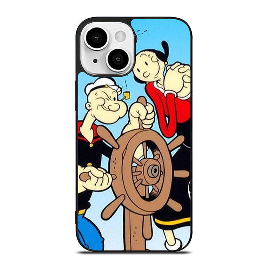 POPEYE AND OLIVE CARTOON SERIES 2 iPhone 13 Mini Case Cover