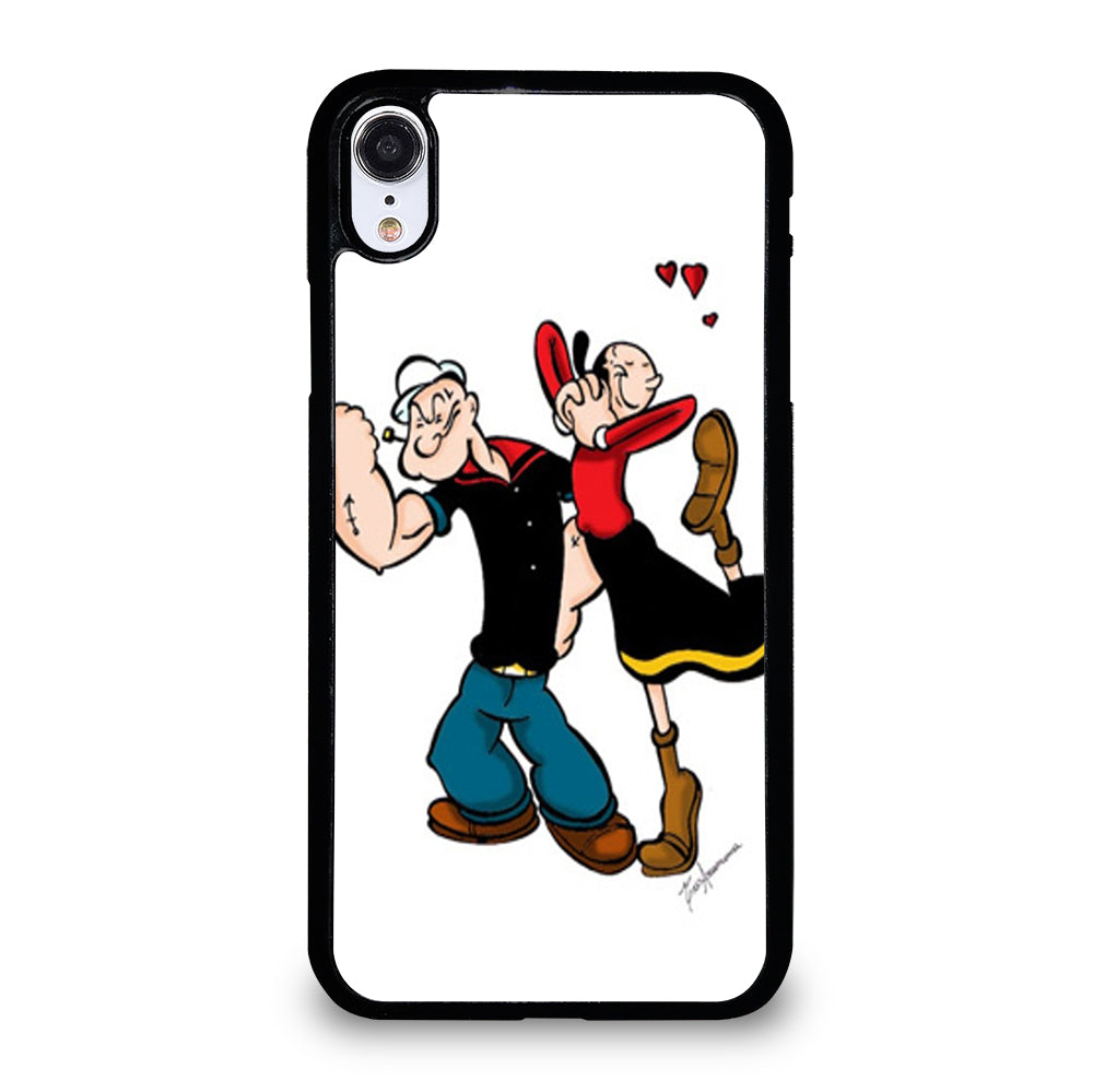 POPEYE AND OLIVE CARTOON SERIES iPhone XR Case Cover