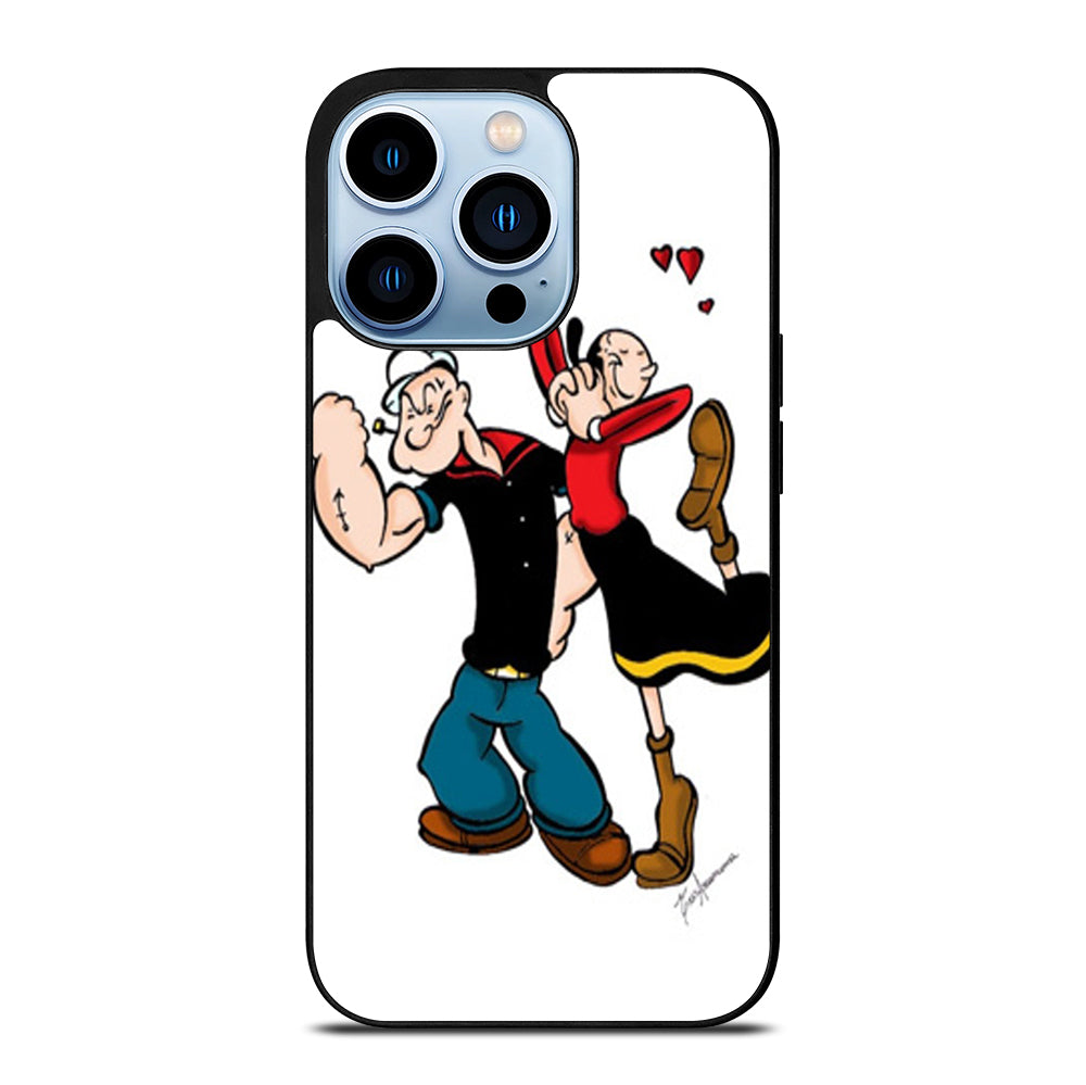 POPEYE AND OLIVE CARTOON SERIES iPhone 13 Pro Max Case Cover