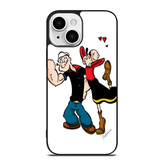 POPEYE AND OLIVE CARTOON SERIES iPhone 13 Mini Case Cover