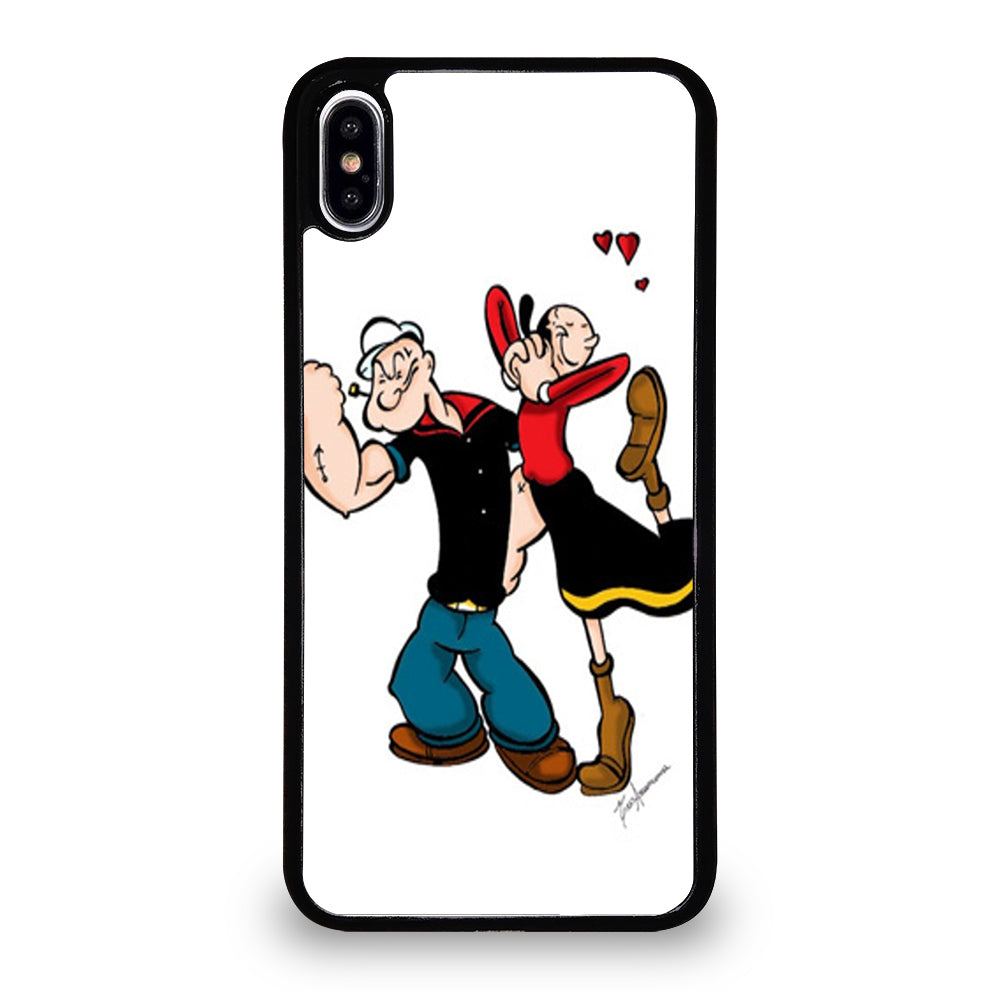POPEYE AND OLIVE CARTOON SERIES iPhone XS Max Case Cover