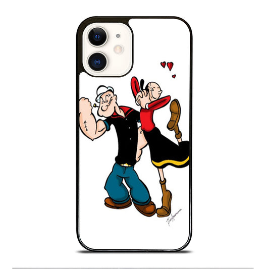 POPEYE AND OLIVE CARTOON SERIES iPhone 12 Case Cover