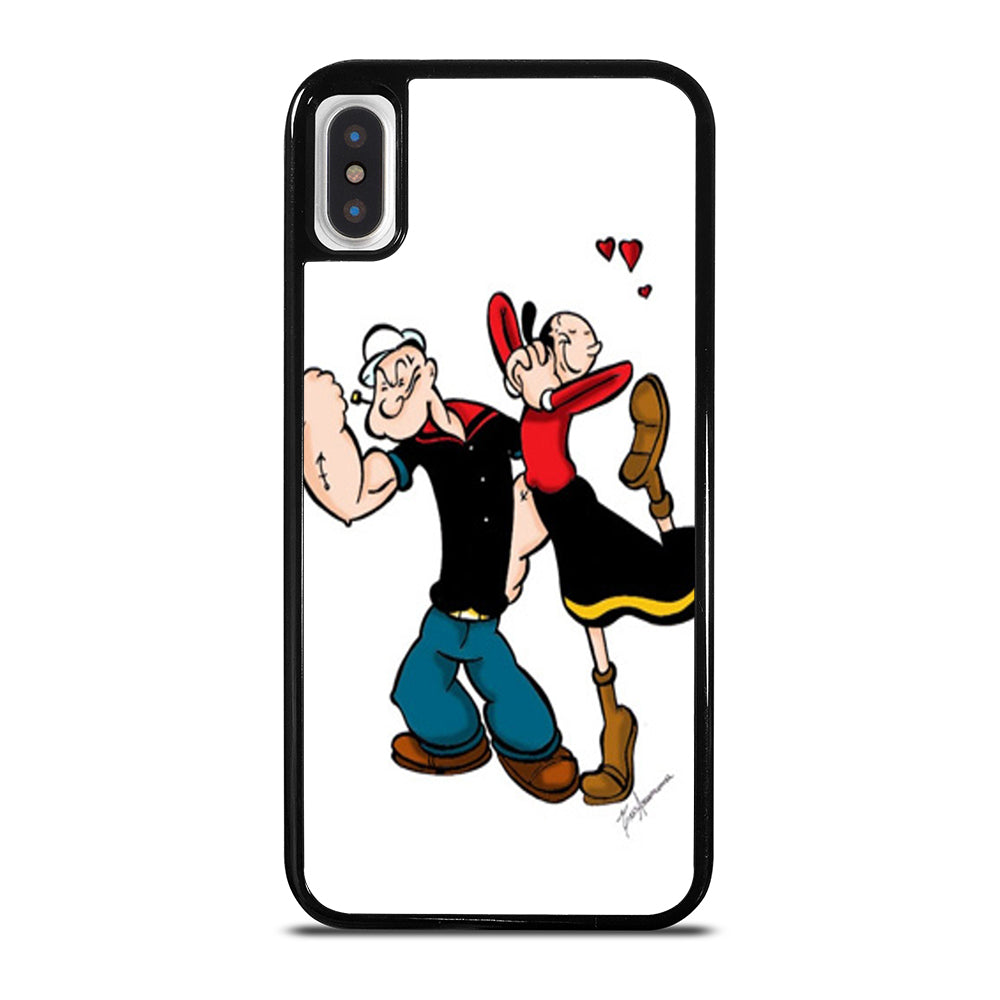 POPEYE AND OLIVE CARTOON SERIES iPhone X / XS Case Cover