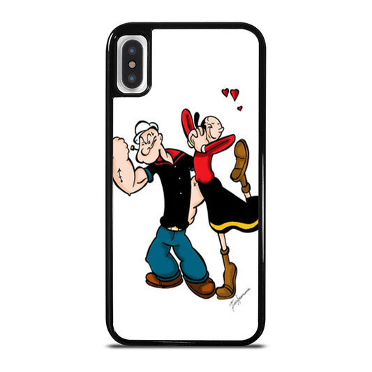 POPEYE AND OLIVE CARTOON SERIES iPhone X / XS Case Cover