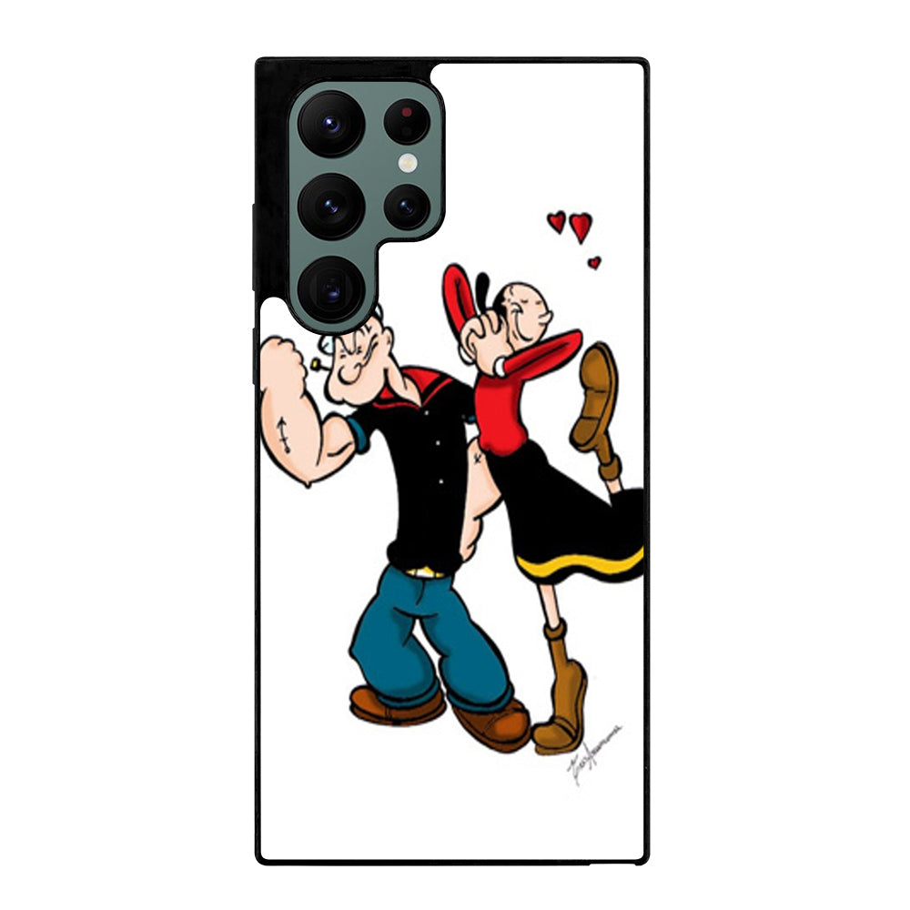 POPEYE AND OLIVE CARTOON SERIES Samsung Galaxy S22 Ultra Case Cover