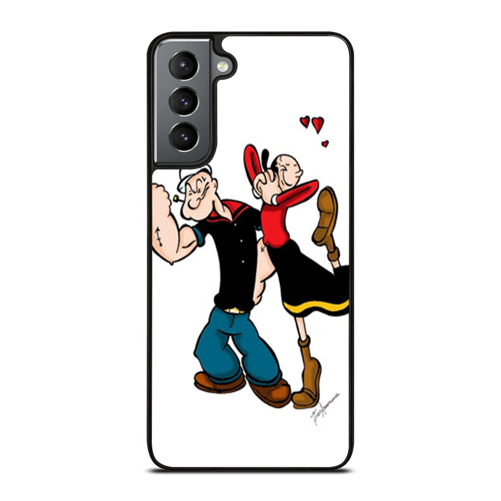 POPEYE AND OLIVE CARTOON SERIES Samsung Galaxy S21 Plus Case Cover