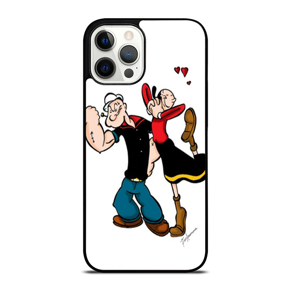 POPEYE AND OLIVE CARTOON SERIES iPhone 12 Pro Max Case Cover