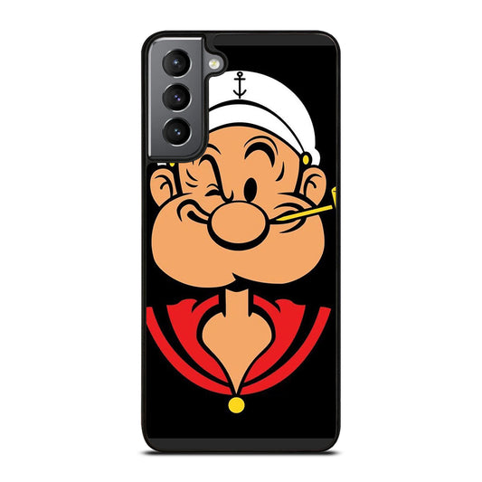POPEYE FACE CARTOON Samsung Galaxy S21 Plus Case Cover