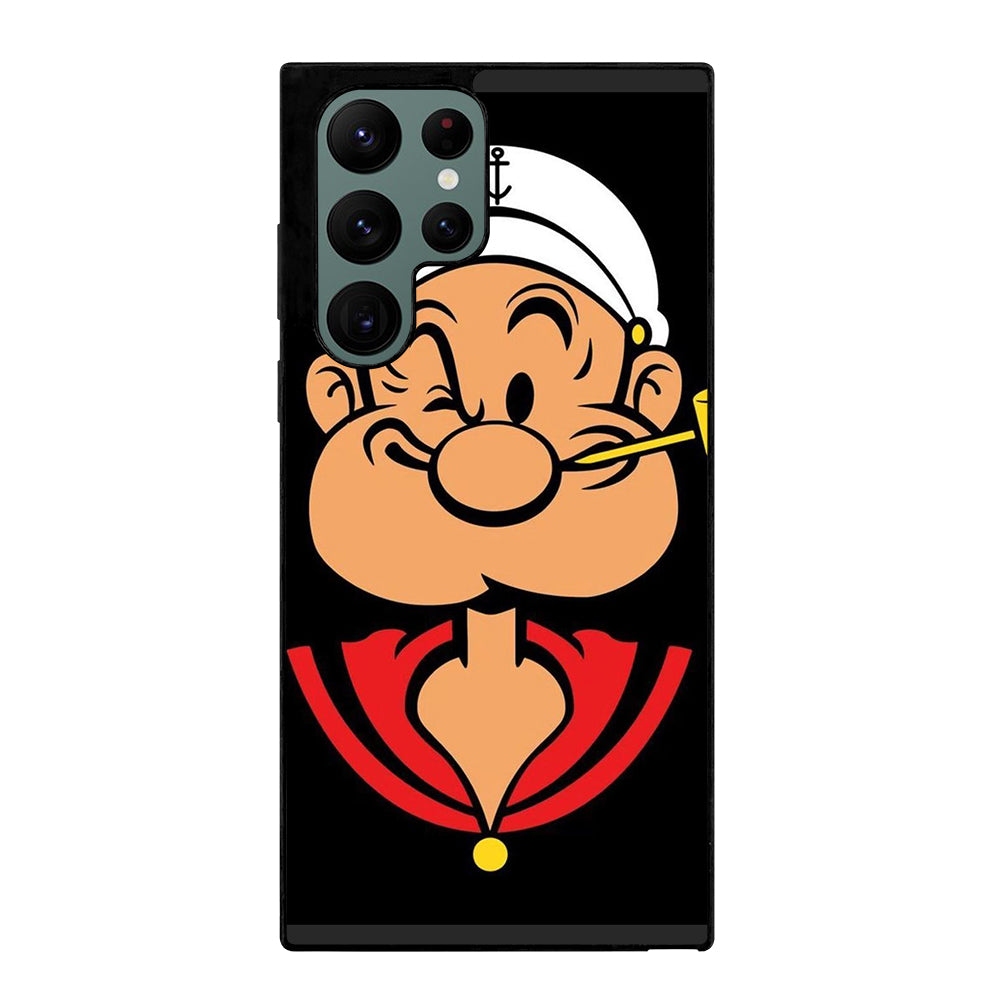 POPEYE FACE CARTOON Samsung Galaxy S22 Ultra Case Cover
