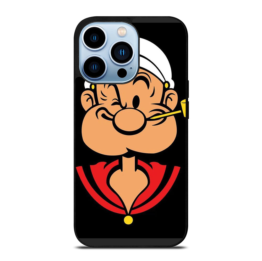POPEYE FACE CARTOON iPhone 13 Pro Max Case Cover