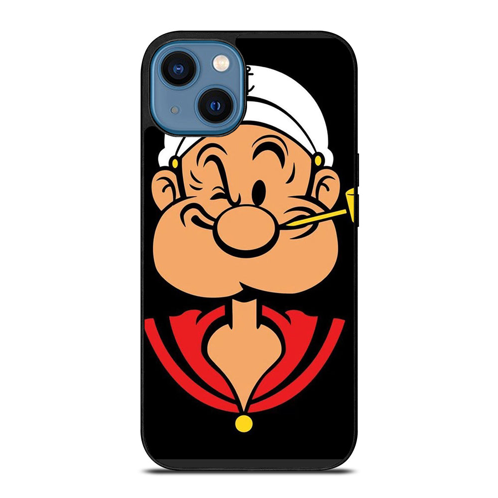 POPEYE FACE CARTOON iPhone 14 Case Cover