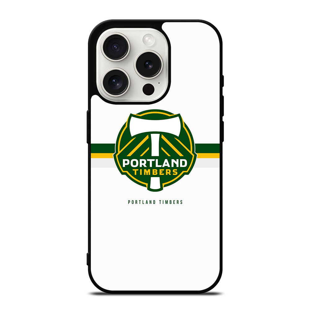 PORTLAND TIMBERS LOGO FOOTBALL iPhone 15 Pro Case Cover