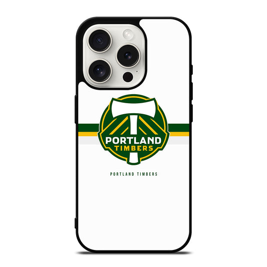 PORTLAND TIMBERS LOGO FOOTBALL iPhone 15 Pro Case Cover