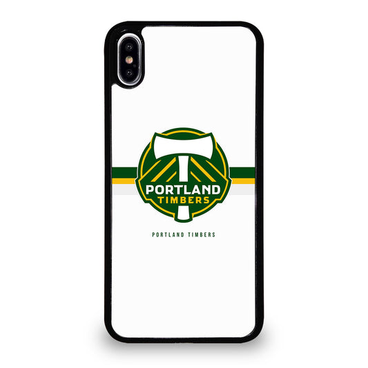 PORTLAND TIMBERS LOGO FOOTBALL iPhone XS Max Case Cover
