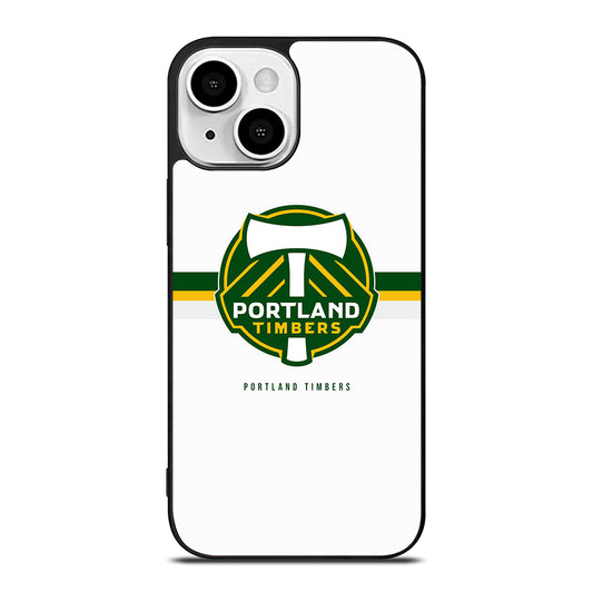 PORTLAND TIMBERS LOGO FOOTBALL iPhone 13 Mini Case Cover