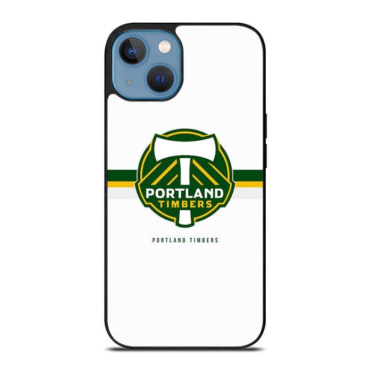 PORTLAND TIMBERS LOGO FOOTBALL iPhone 13 Case Cover