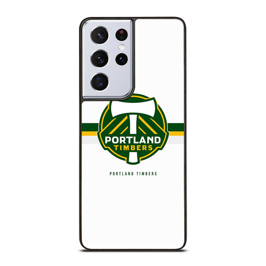 PORTLAND TIMBERS LOGO FOOTBALL Samsung Galaxy S21 Ultra Case Cover