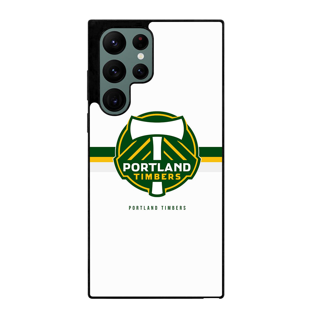 PORTLAND TIMBERS LOGO FOOTBALL Samsung Galaxy S22 Ultra Case Cover