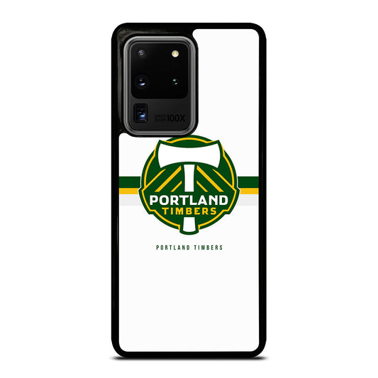 PORTLAND TIMBERS LOGO FOOTBALL Samsung Galaxy S20 Ultra Case Cover