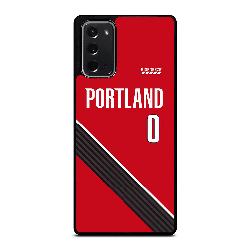 PORTLAND TRAIL BLAZERS JERSEY Samsung Galaxy Note 20 Case Cover