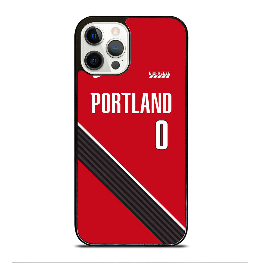 PORTLAND TRAIL BLAZERS JERSEY iPhone 12 Pro Case Cover