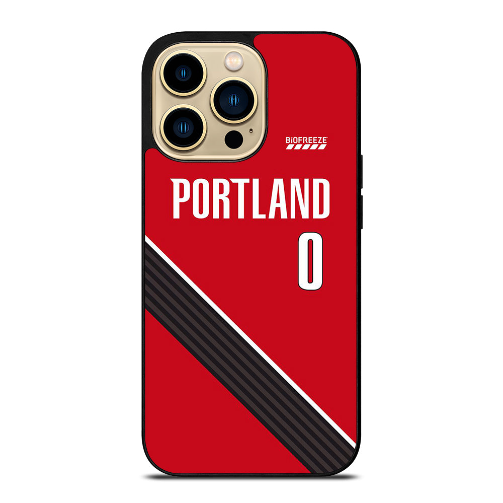 PORTLAND TRAIL BLAZERS JERSEY iPhone 14 Pro Max Case Cover