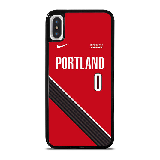 PORTLAND TRAIL BLAZERS JERSEY iPhone X / XS Case Cover