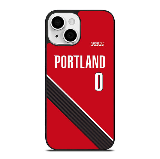 PORTLAND TRAIL BLAZERS JERSEY iPhone 13 Mini Case Cover