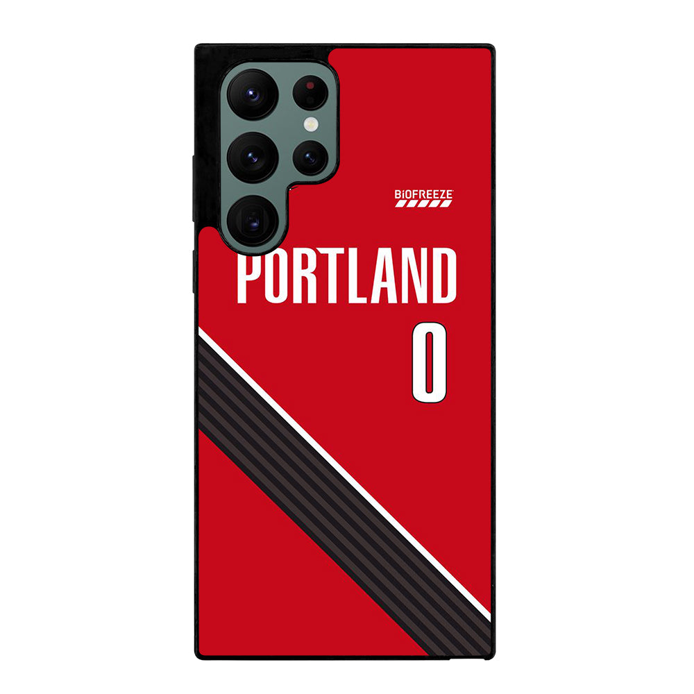 PORTLAND TRAIL BLAZERS JERSEY Samsung Galaxy S22 Ultra Case Cover
