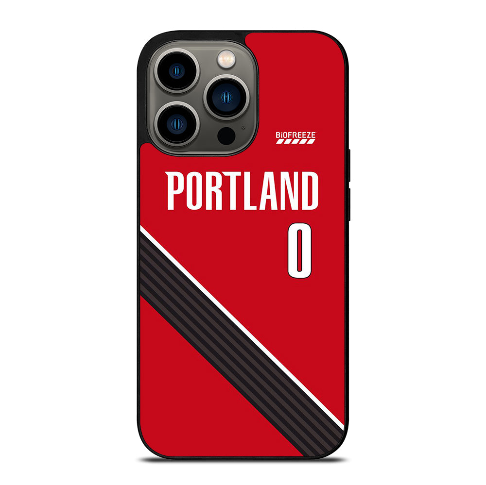 PORTLAND TRAIL BLAZERS JERSEY iPhone 13 Pro Case Cover