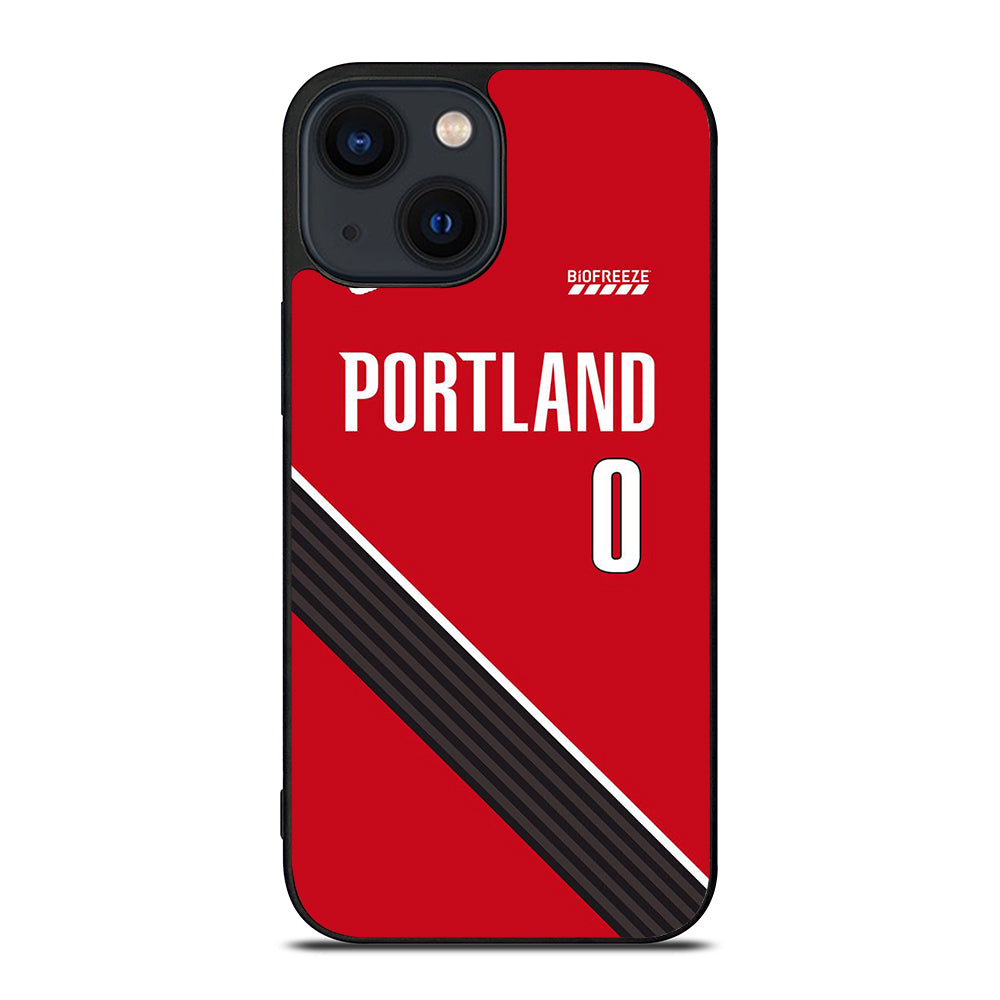 PORTLAND TRAIL BLAZERS JERSEY iPhone 14 Plus Case Cover