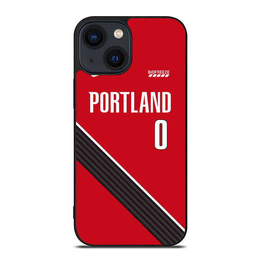 PORTLAND TRAIL BLAZERS JERSEY iPhone 14 Plus Case Cover