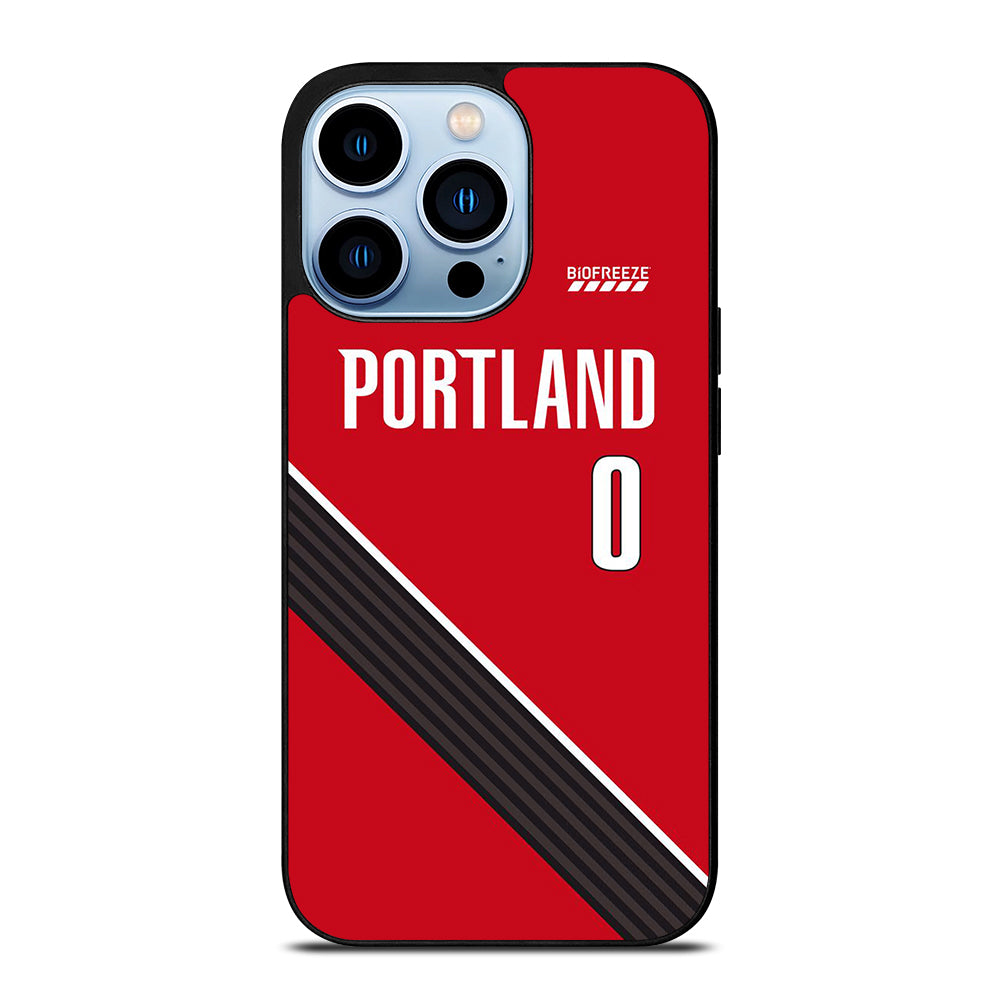 PORTLAND TRAIL BLAZERS JERSEY iPhone 13 Pro Max Case Cover