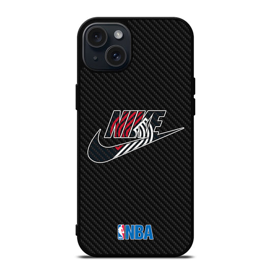 PORTLAND TRAIL BLAZERS NIKE LOGO iPhone 15 Plus Case Cover