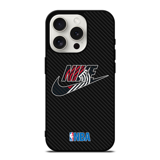 PORTLAND TRAIL BLAZERS NIKE LOGO iPhone 15 Pro Case Cover